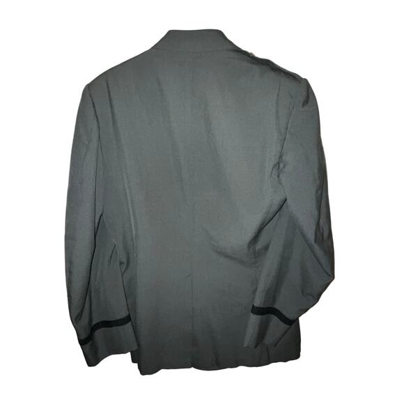 US Army 60 70s Class A Service Coat SETAF Italy Patch Vintage Military Jacket 40 - Picture 6 of 15